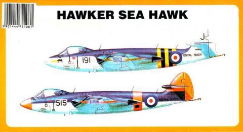 Схема окраски Chematic 001 Hawker Sea Hawk